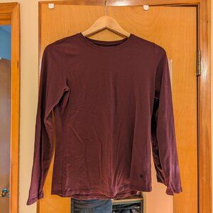 Royal Robbins Women's MerinoLUX Crew Long Sleeve Top Size Small